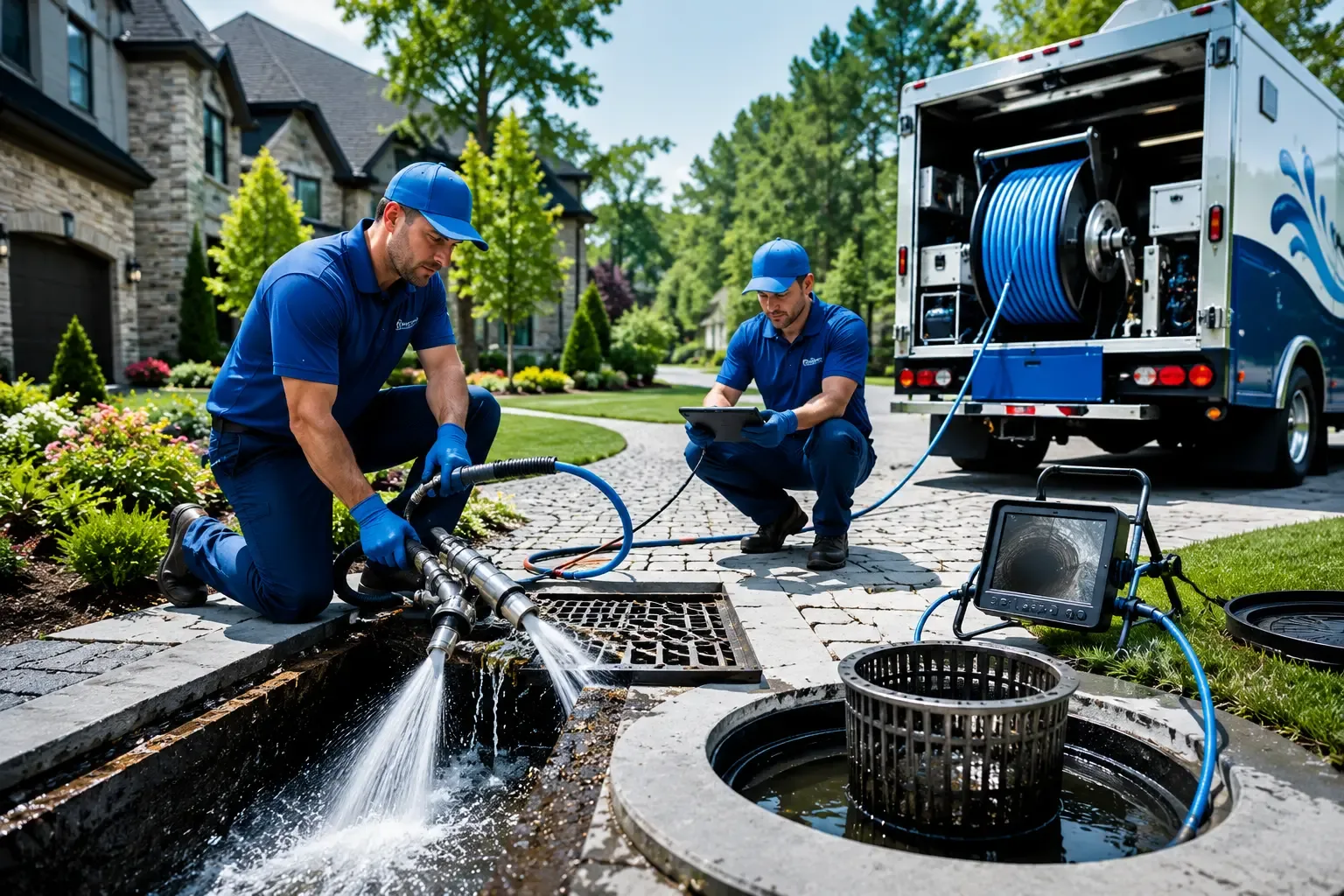 Local outdoor drain cleaning professionals in Comfort, WV
