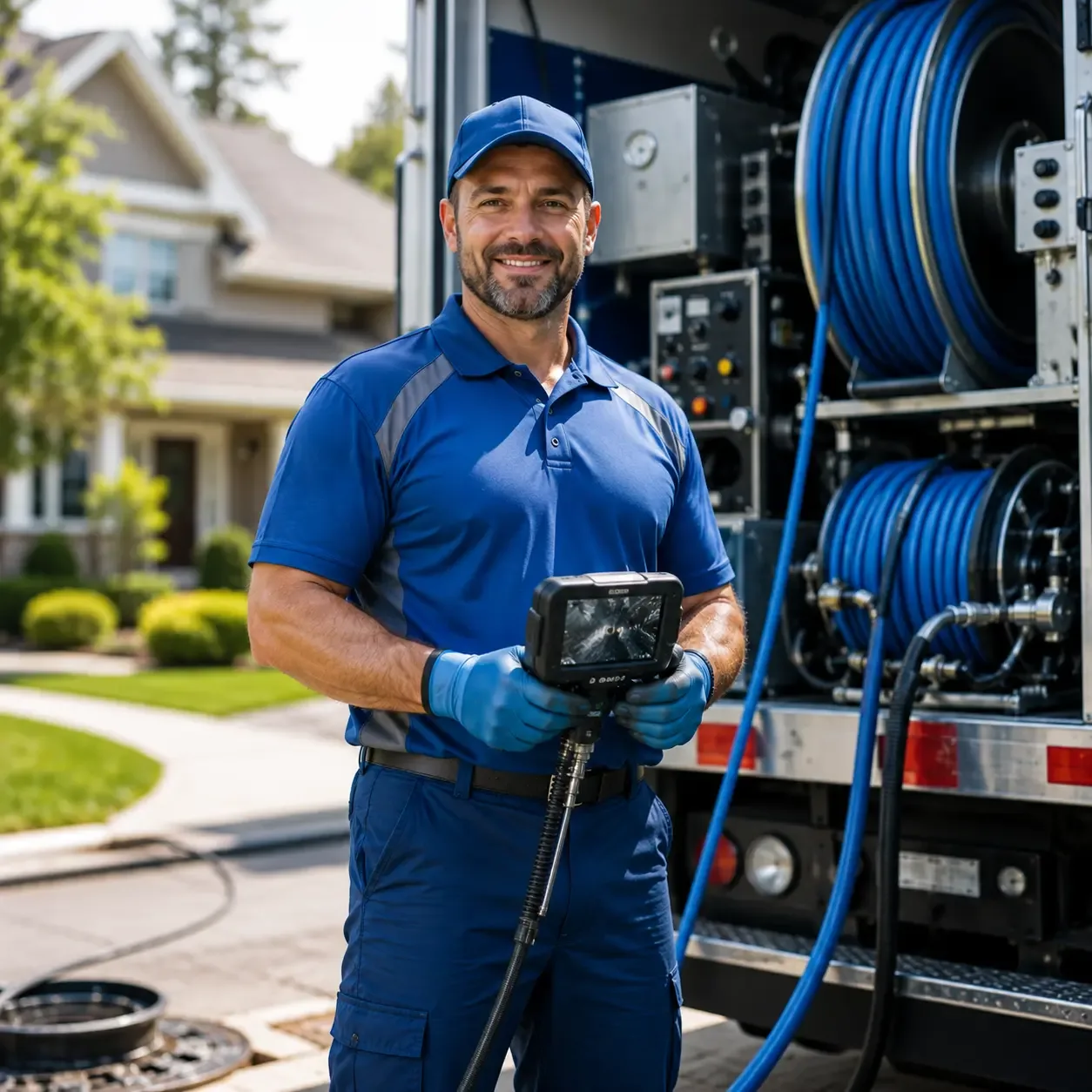 Local outdoor drain cleaning specialists in Comfort, WV